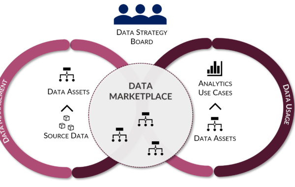 data steward Data Strategy Board Analysts Data Engineer Data Marketplace Data Assets Source Data Analytics Use Cases