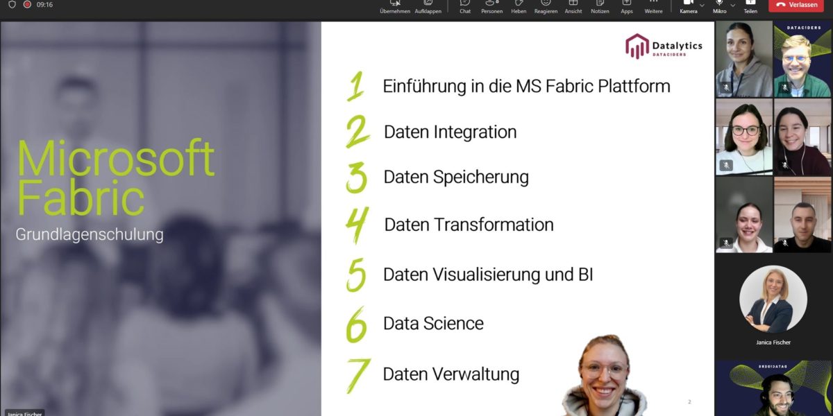 Microsoft Fabric Schulung