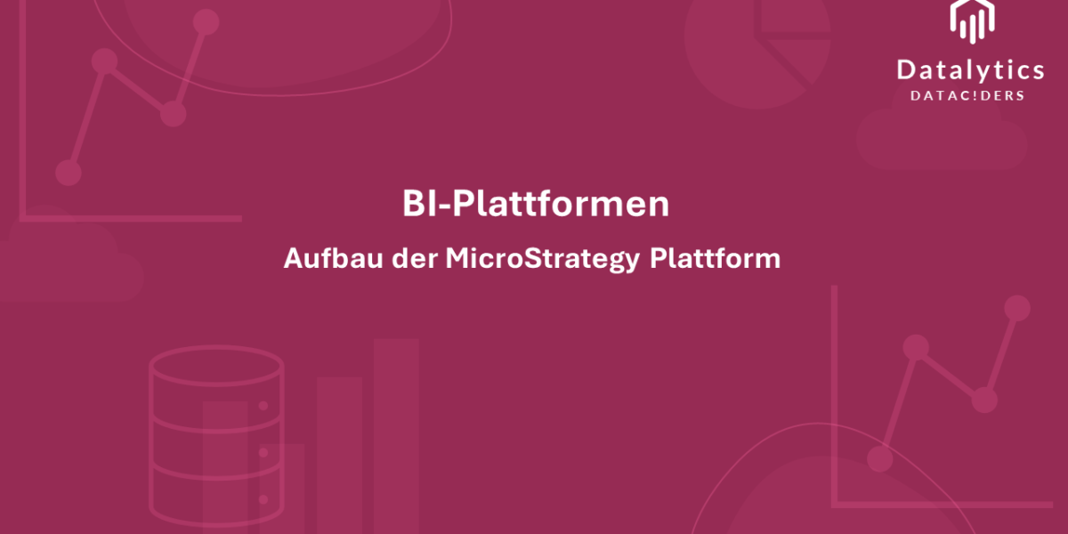 Aufbau MicroStrategy, BI-Plattform, MicroStrategy Plattform, Reporting